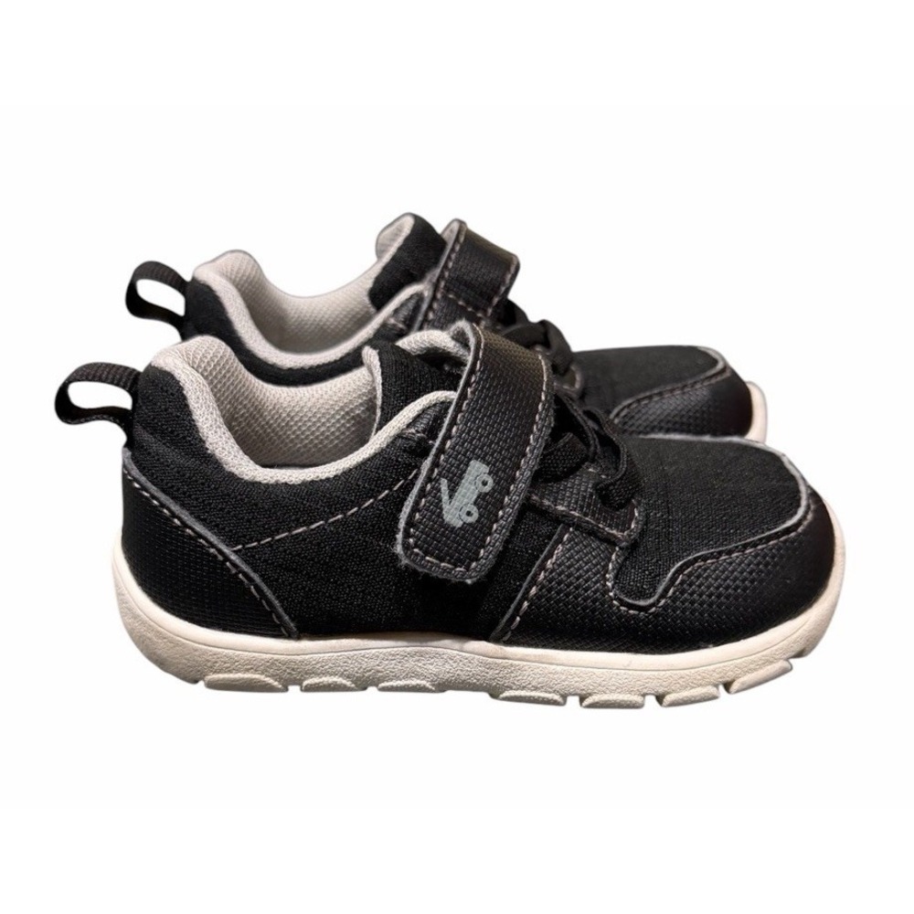 See Kai Run Basics Baby Toddler Tenny Sneakers Black Boys Size 6‎